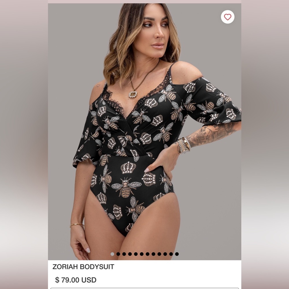 ZORIAH BODYSUIT BYEGREIS SIZE XL